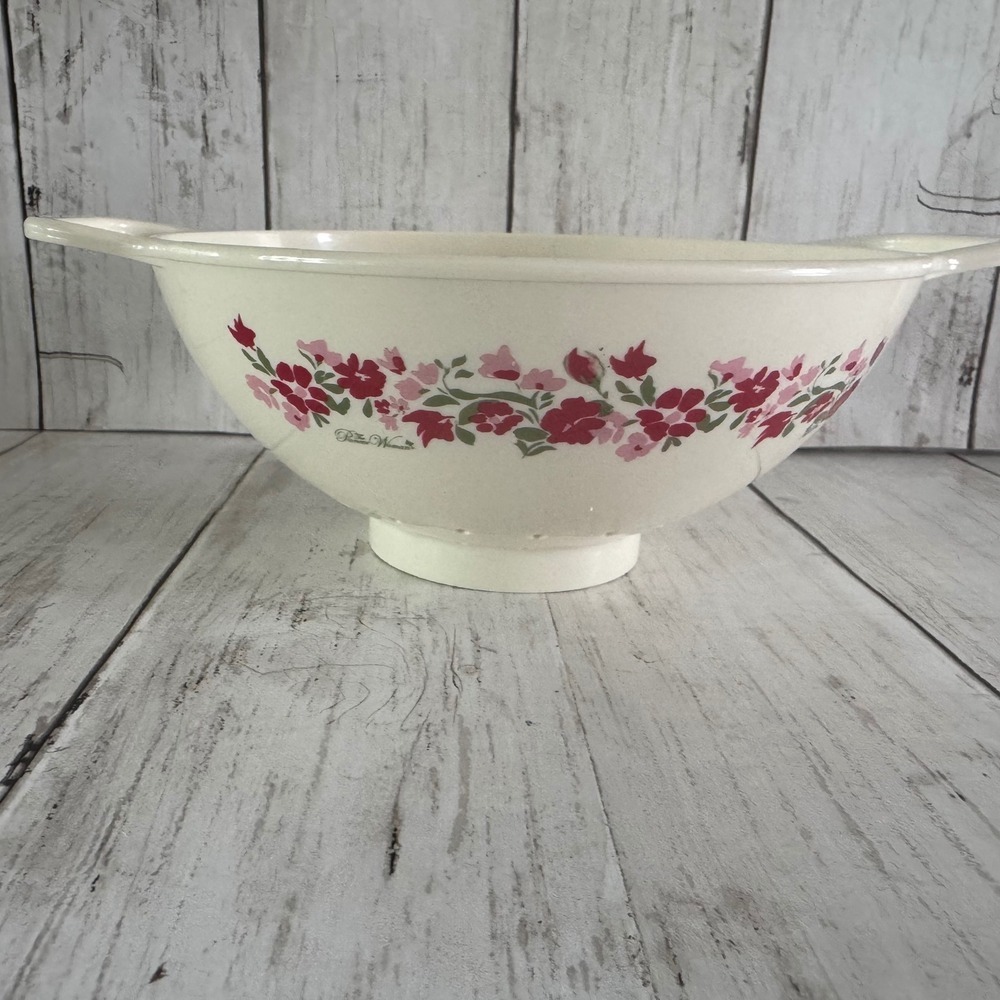 The Pioneer Woman Colander 2 Piece Set 1 & 3 Quart Gorgeous Garden Pattern - Picture 6 of 8
